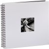 Fotoalbum FINE ART 36x32 cm, foto 10x15 cm/300 ks, 50 stran, černé listy, křídová
