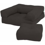 Karup Mini Cube dětské křesílko šedá/tmavá 60 cm 40 cm 68 cm – Zboží Dáma