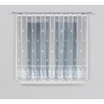 Dekorační žakárová záclona s řasící páskou RAMSES 160 bílá 400x160 cm MyBestHome – Hledejceny.cz