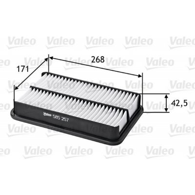 Vzduchový filtr VALEO 585257 – Hledejceny.cz