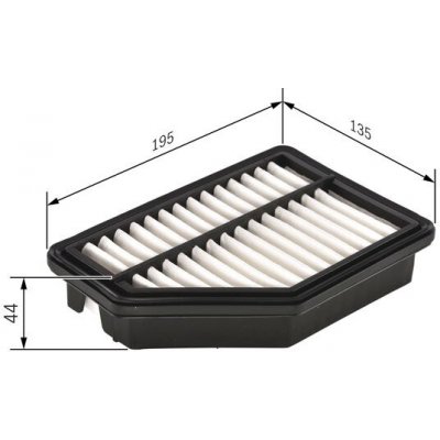Vzduchový filtr BOSCH (BO F026400161) – Hledejceny.cz