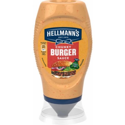 Hellmanns Omáčka k masu Chunky burger 250 ml – Zboží Mobilmania