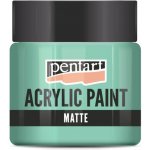 Pentart akrylová barva matná 50 ml mentolová – Zboží Mobilmania