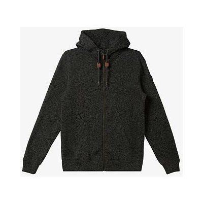 QUIKSILVER Keller Zip DARK GREY HEATHER