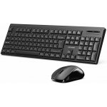 Vention Wireless Full-Sized Silent Keyboard and Mouse Combo Black Slim Type KTZB0-EN US – Zbozi.Blesk.cz
