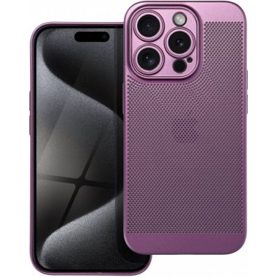 Pouzdro Breezy Air Case Apple iPhone 15 PRO MAX fialové – Zboží Mobilmania