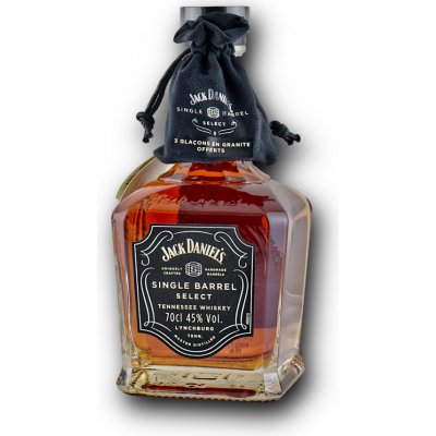 Jack Daniel's Single Barrel Select a Chladící Kameny 45% 0,7 l (holá láhev) – Hledejceny.cz
