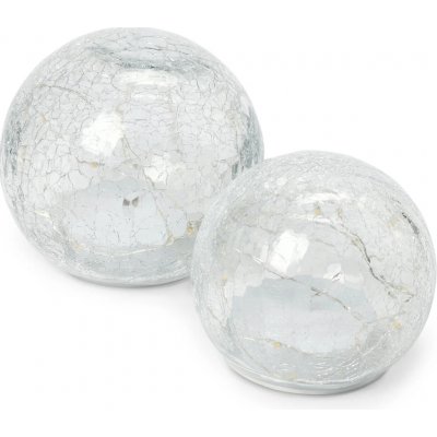 Tchibo - Skleněné koule s LED - barva: transparent – Hledejceny.cz