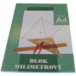 Milimetrový papír A4 50 listů – Sleviste.cz