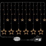Voltronic Vánoční dekorace svítící hvězdy 150 LED teple bílá M59573 – Hledejceny.cz