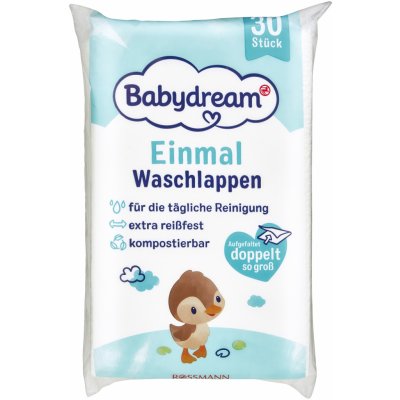 Babydream Jednorázová žínka 30 ks – Sleviste.cz