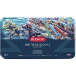 Derwent Inktense Blocks sada akvarelových pastelů 36 ks – Zboží Dáma