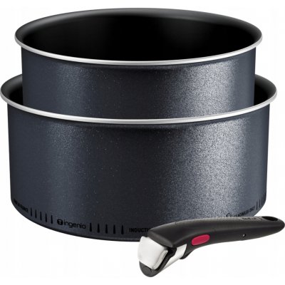 Tefal SADA HRNCŮ INGENIO 2x rendlíky 16/20 + rukojeť 3 prvky l0369452 – Hledejceny.cz