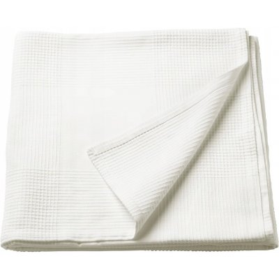 Ikea přehoz na postel bavlna bílá 150 x 250 cm