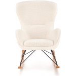 Halmar Houpací křeslo LIBERTO 2 krémové/černé/přírodní – Zbozi.Blesk.cz