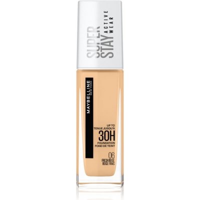 Maybelline Dlouhotrvající vysoce krycí make-up SuperStay Active Wear 06 Fresh Beige 30 ml – Zboží Mobilmania