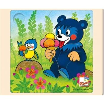 Bino puzzle Baribal Baribal se zmrzlinou