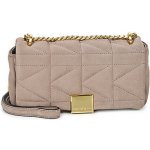 Karl Lagerfeld kabelky s dlouhým popruhem K/KUILT SP SM crossbody NUBUCK béžová – Hledejceny.cz