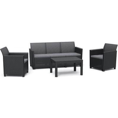 KETER CLAIRE 5 SEATERS SET grafit – Hledejceny.cz