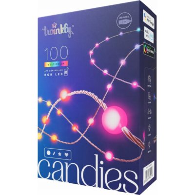 Twinkly Candies LED osvětlení vánočního stromu TWKP100RGB-T 6 m – Hledejceny.cz
