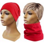 Sulov Multifunkční šátek 2v1 Fleece červený – Zboží Dáma