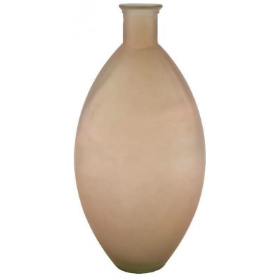 Váza ARES, 59cm|17,5L, hnědá matná|Vidrios San Miguel|Recycled Glass – Hledejceny.cz