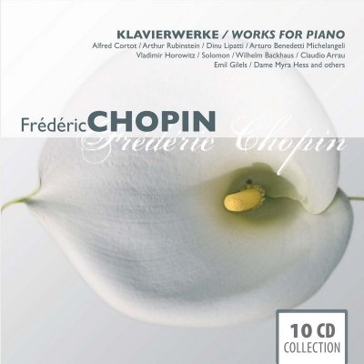 Chopin - Works For Piano Alfred Cortot, Arthur Rubinstein, Dinu Lipatti CD