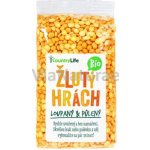 Country Life Bio Hrách žlutý půlený 0,5 kg – Zboží Dáma