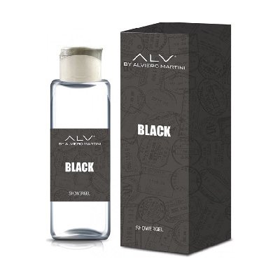 Alviero Martini Black Men sprchový gel 400 ml – Zboží Mobilmania