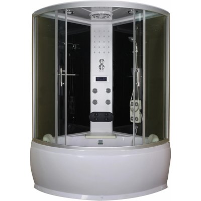 Sanotechnik Kompletní hydromasážní sprchový box Cuba TR25, 130 x 130 x 215 cm – Zboží Mobilmania