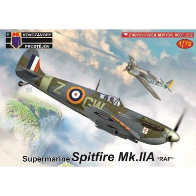 Supermarine Spitfire Mk.IIA RAF 3x camoKovozávody Prostějov 1:72