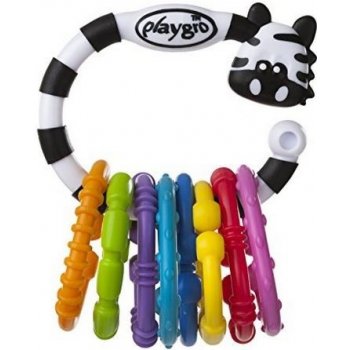 Playgro zebra s kroužky