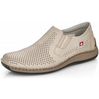 Rieker mokasíny 05297-60 beige – Zboží Mobilmania
