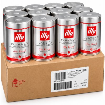 Illy Espresso Classico zrnková 12 x 250 g – Hledejceny.cz