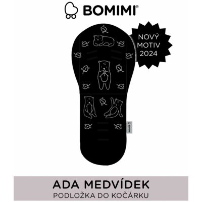 Bomimi ADA Podložka MEDVĚD black – Zboží Dáma Bomimi ADA Podložka MEDVĚD black – Zboží Dáma