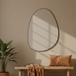 SCENA LIVING ASYM 75 x 55 cm černá – Hledejceny.cz