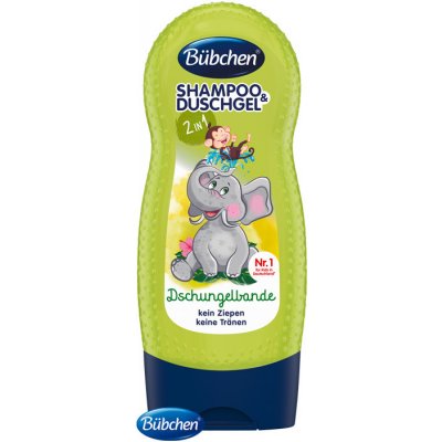 Bübchen Kids šampon a sprchový gel 2v1 Partička z džungle 230 ml – Zbozi.Blesk.cz