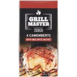 Tesco Grill Master Camembert s kořenícím přípravkem na grilování 4 x 100 g