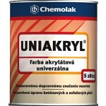 Chemolak S 2822 UNIAKRYL 5 kg Červená – Hledejceny.cz
