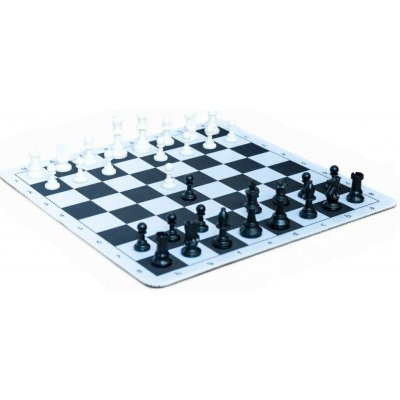 Šachová souprava Staunton MousePad, černá – Sleviste.cz