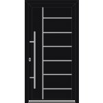 OknaDvereNaMiru.cz Vchodové plastové dveře INOX 1833 antracit 90 x 215 cm – Hledejceny.cz