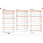 Formulář Diář A7 2026 skládaný – Zboží Dáma