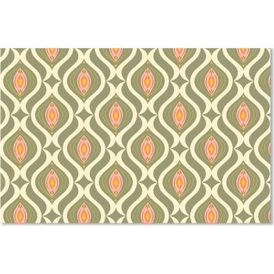 Sablio Prostírání Retro ornament 40x30cm – Zboží Dáma