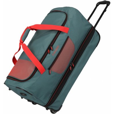 Travelite Basics Wheeled duffle exp Green/orange 98l – Hledejceny.cz