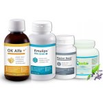 OKG Detox pack OK Alfa+ OKG Factor Base 60 tablet Emulips Slim Drink 60 g 115 ml – Hledejceny.cz