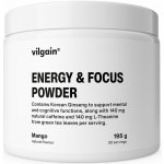 Vilgain Energy & Focus Powder mango 195 g – Sleviste.cz