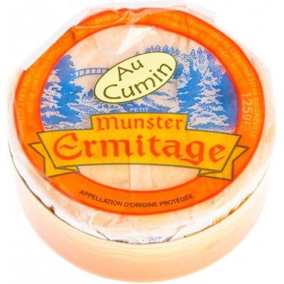 Munster Ermitage Au Cumin zrající sýr s kmínem 125g – Sleviste.cz