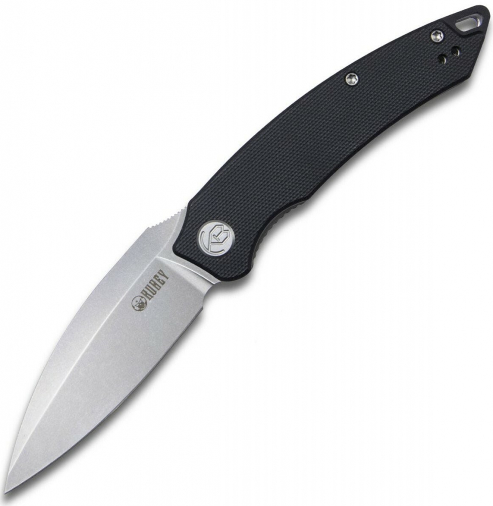 KUBEY Leaf Liner Lock Front Flipper Folding Knife G10 Handle KU333A