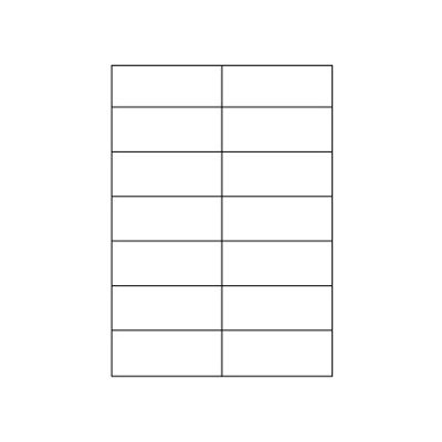 Emy 8588002038112 samolepící bílé A4 105 x 42,4 mm 100 listů – Zboží Dáma