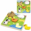 Dřevěná hračka Viga Toys puzzle Farma zvířat